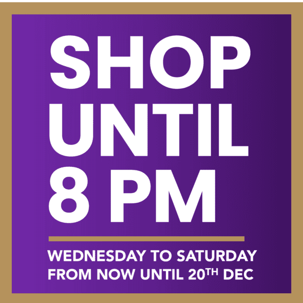 Festive Late Night Shopping is back!